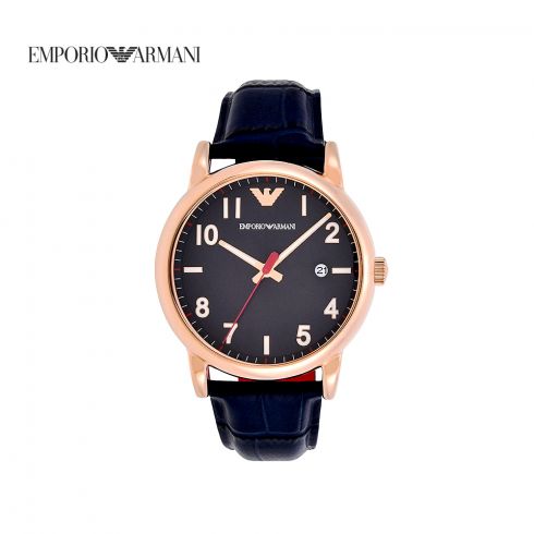 Đồng hồ nam Emporio Armani Luigi dây da AR11135 - màu xanh dương