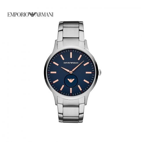 Đồng hồ nam Emporio Armani Renato dây thép không gỉ AR11137 - màu bạc