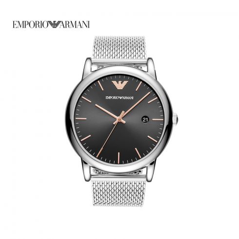 Đồng hồ nam Emporio Armani Luigi dây thép không gỉ AR11272 - màu bạc