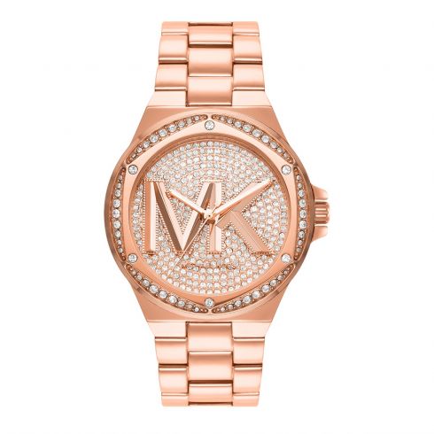 Đồng hồ nữ dây kim loại Michael Kors Lennox MK7230- vàng hồng