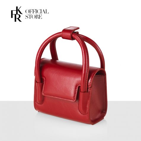 Túi đeo chéo nữ Find Kapoor MARTY BAG 12 CRINKLED FBMT12CR0RD - màu đỏ