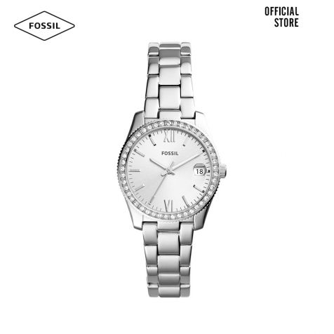 Đồng hồ nữ Fossil Scarlette ES4317 thép không gỉ- màu bạc
