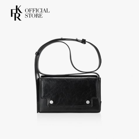 Túi đeo chéo nữ Find Kapoor Marc 18 Crinkled FBMC18CR0BK - màu đen
