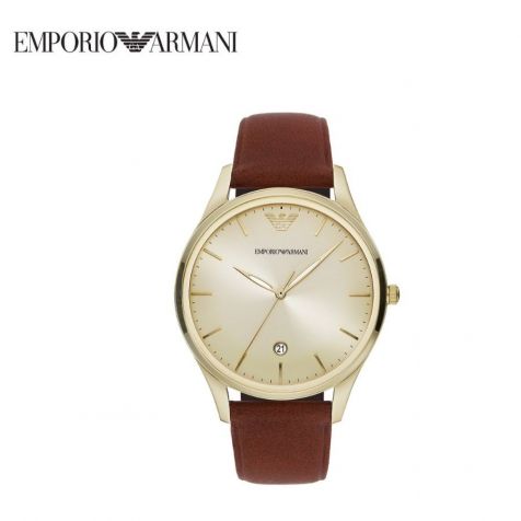 Đồng hồ nam Emporio Armani dây da AR11312 - màu nâu