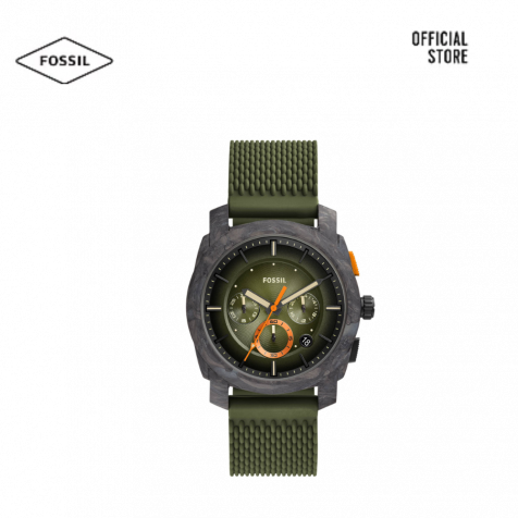 Đồng hồ nam Fossil dây SILICONE FS5872 - màu xanh lá