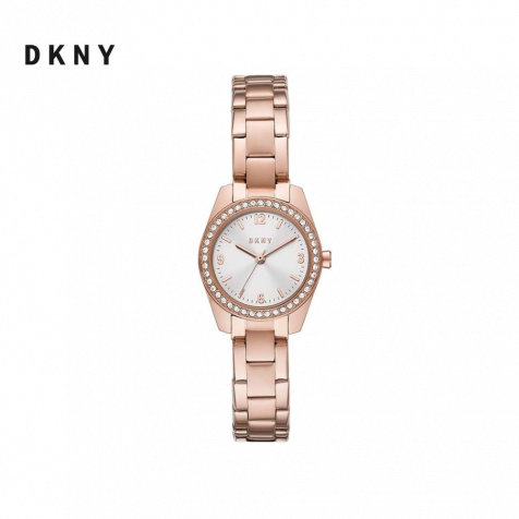 Đồng hồ nữ DKNY Nolita dây thép - vàng hồng