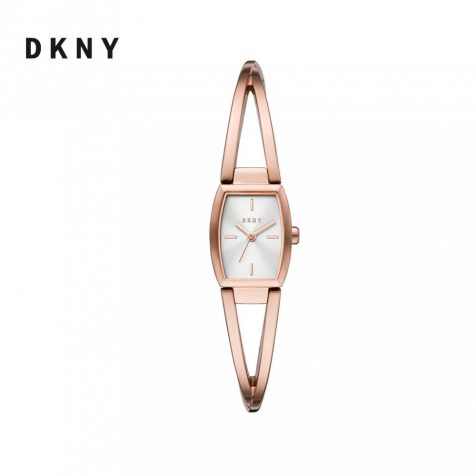 Đồng hồ nữ DKNY Crosswalk dây thép - vàng hồng