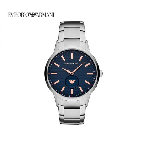 Đồng hồ cặp Emporio Armani thép không gỉ - bạc