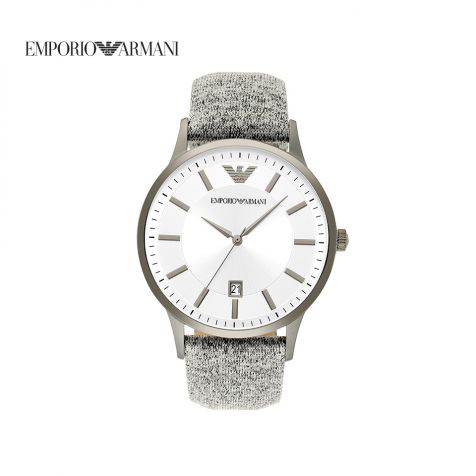 Đồng hồ nam Emporio Armani dây vải AR11260 - xám