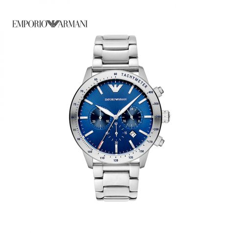 Đồng hồ nam Emporio Armani thép không gỉ -  xanh