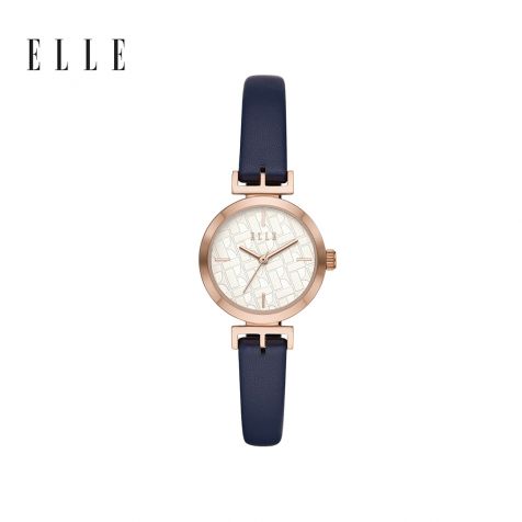 Đồng hồ nữ Elle Odeon dây da - xanh dương