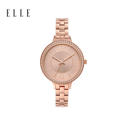 Đồng hồ nữ Elle Opera thép không gỉ - rose gold