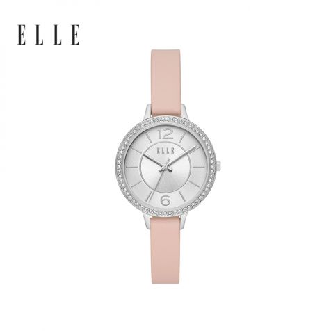 Đồng hồ thời trang nữ Elle Opera dây da - hồng