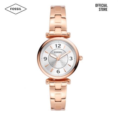Đồng hồ nữ Fossil Carlie ES5202- vàng hồng