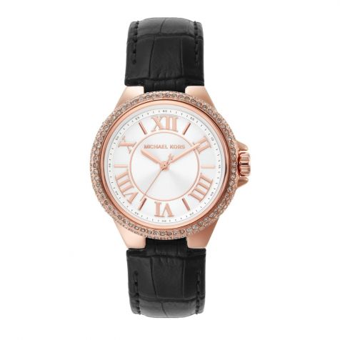 Đồng hồ nữ Michael Kors Camille MK2962 dây da- màu đen