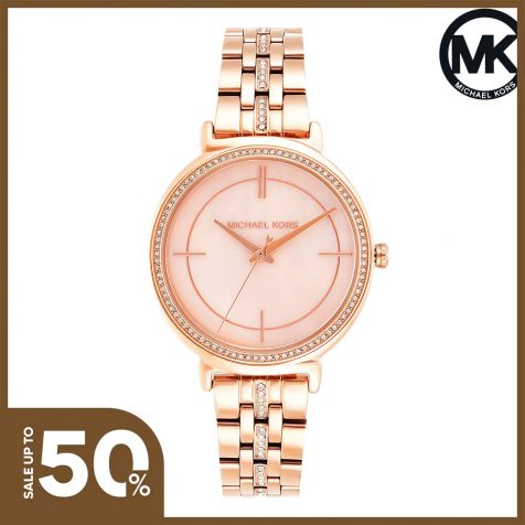Đồng hồ nữ CINTHIA dây thép không gỉ MK3643 - màu vàng hồng