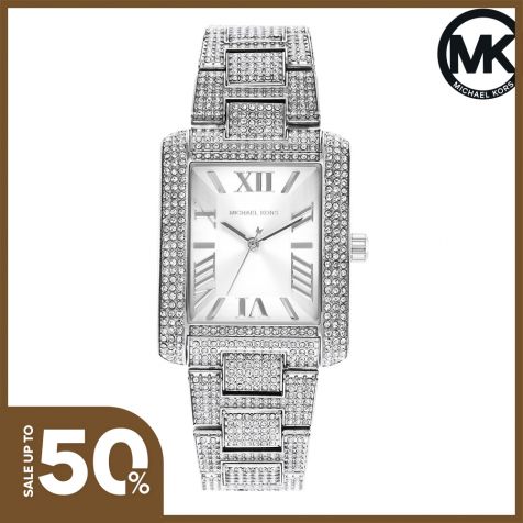 Đồng hồ nữ Michael Kors EMERY MK4648 dây thép không gỉ - màu bạc
