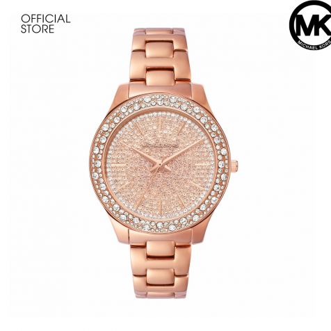 Đồng hồ nữ Michael Kors Liliane MK4651 dây thép không gỉ- vàng hồng