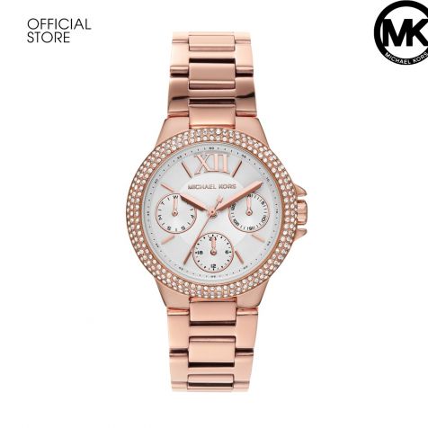Đồng hồ nữ Michael Kors Camille MK6845 dây thép không gỉ- vàng hồng
