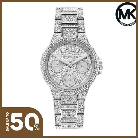 Đồng hồ nữ Michael Kors dây thép không gỉ MK6996 - màu bạc