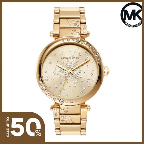 Đồng hồ nữ Michael Kors Outlet Parker MK7194 dây thép không gỉ- vàng