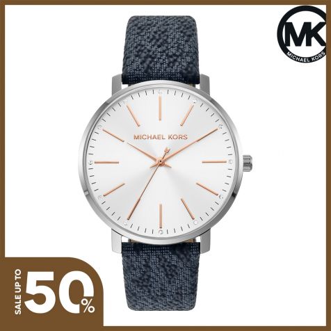 Đồng hồ nữ Michael Kors Pyper MK7244 dây PVC- xanh