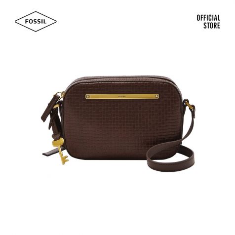 Túi đeo chéo nữ Fossil Liza Camera Bag ZB1771206 - màu nâu